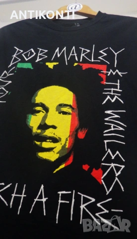 BOB MARLEY & THE WAILERS CATCH A FIRE WORLD TOUR Тениска, снимка 2 - Тениски - 54778371