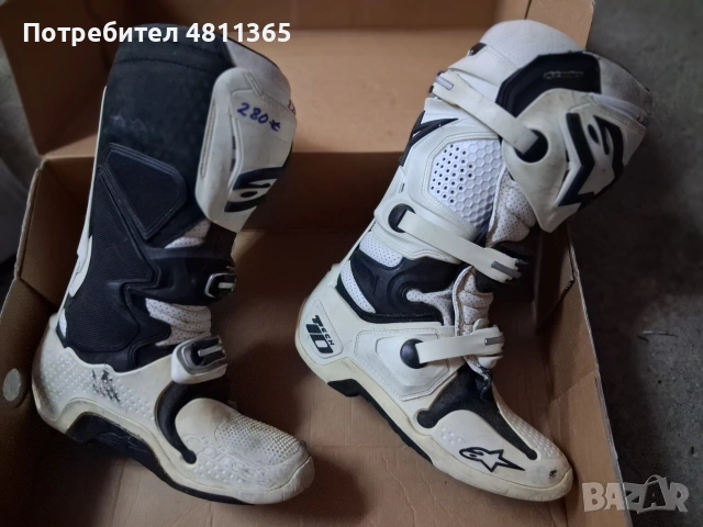ботуши за мотокрос и ендуро Alpinestars tech 10 12/47 не са gaerne sidi leat fox, снимка 2 - Други спортове - 54912180