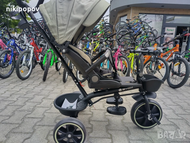 BYOX Детска триколка SUMMER зелен, снимка 12 - Детски велосипеди, триколки и коли - 54493867