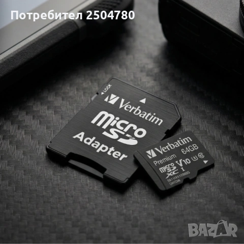 Micro CD карта памет 64GB - повече място за съхранение