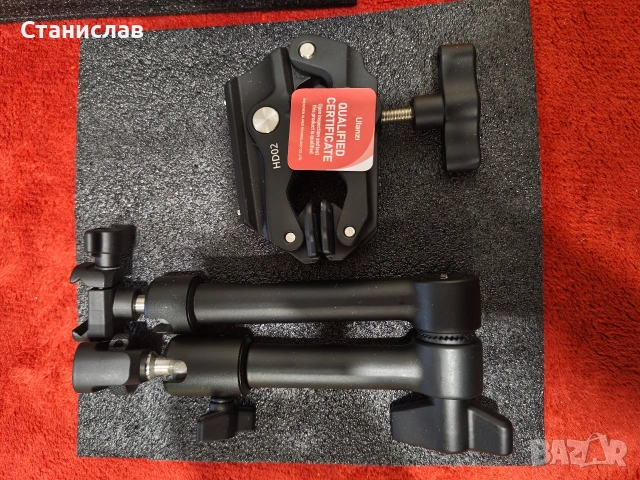 Скоби Ulanzi HD02 Magic Arm с Crab Clamp. , снимка 2 - Селфи стикове, аксесоари - 54270871