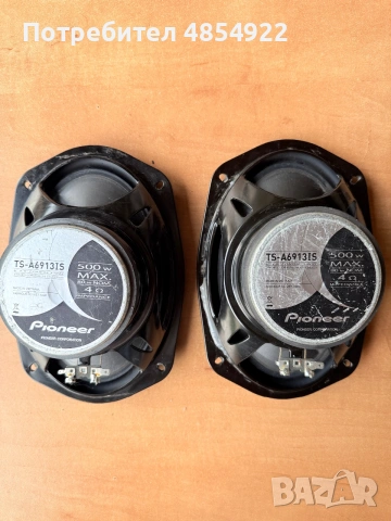 Pioneer TS-A6913IS (6" x 9") – 500W MAX, снимка 3 - Аудиосистеми - 54964036