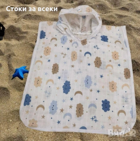 Муселиново пончо , снимка 5 - За банята - 54704370