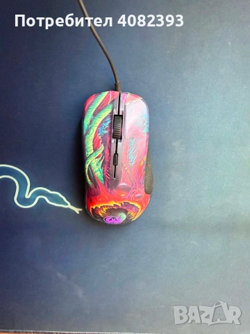 SteelSeries Rival 300 CS:GO Hyper Beast Edition, снимка 5 - Клавиатури и мишки - 55213238