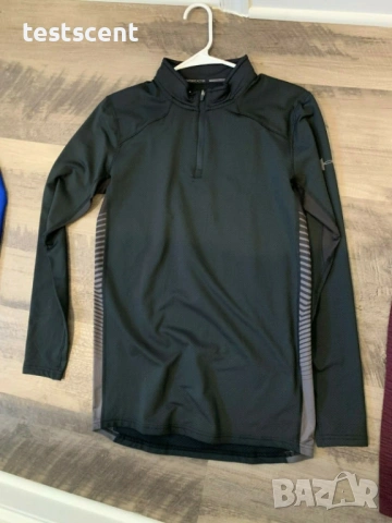 Блуза с дълъг ръкав Under Armour Coldgear Black 1/4 Zip Long Sleeve Shirt – XXL 2XL, снимка 5 - Блузи - 54319805