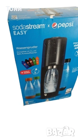 Машина за газиране на вода SodaStream Easy, снимка 3 - Кухненски роботи - 54952716