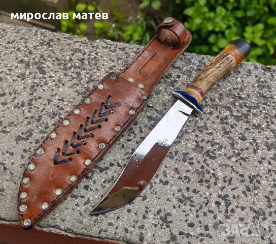 Ловен нож на ВМЗ Сопот, снимка 5 - Ловно оръжие - 54501330