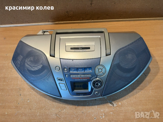 радиокасетофон с диск "PANASONIC RX-ES27", снимка 5 - Радиокасетофони, транзистори - 55018218