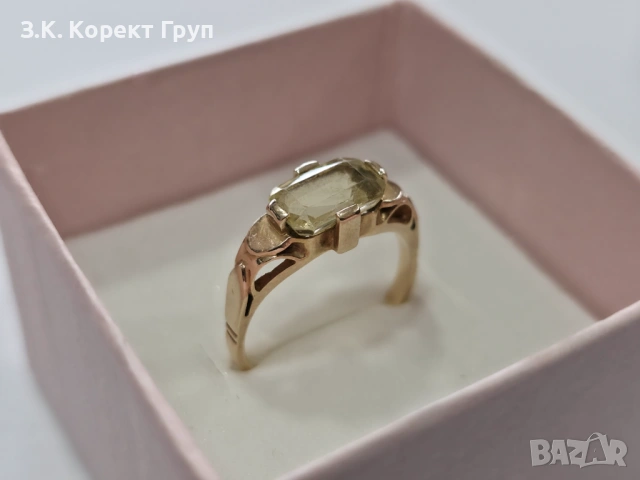 Дамски златен пръстен 14К 585 / 3,24 гр