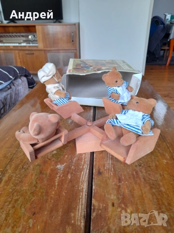 Стара Детска играчка мечета Simba, снимка 3 - Други ценни предмети - 54331843