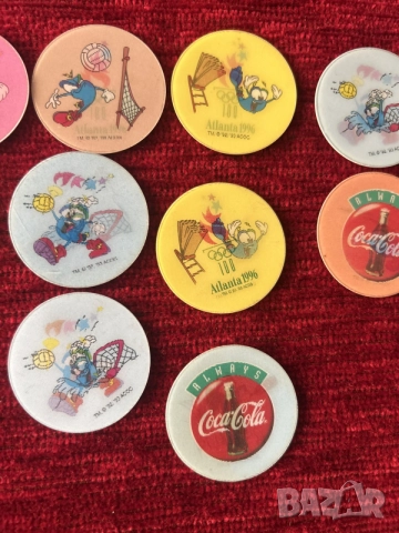 рекламен артикул Coca-Cola Tricker от серията "Olympia '96", снимка 3 - Колекции - 55275703