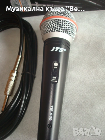 Вокален микрофон JTS TM-989, снимка 2 - Микрофони - 23831503