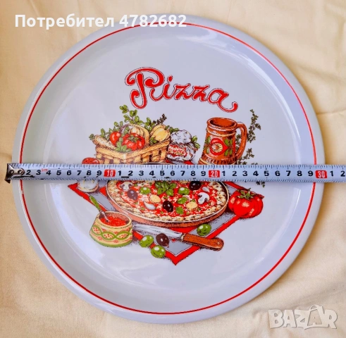 Чинии за пица, снимка 3 - Чинии - 54032106