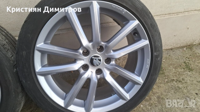 Джанти CMS 18 цола 5х112, 225/45 с гуми Good year Eagle F1, снимка 5 - Гуми и джанти - 54970006