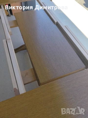 Разтегателна трапезна маса 2,80 м. , снимка 9 - Маси - 54115658