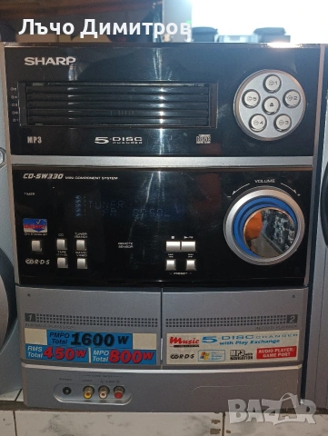 SHARP CD-SW330H, снимка 5 - Аудиосистеми - 54843028