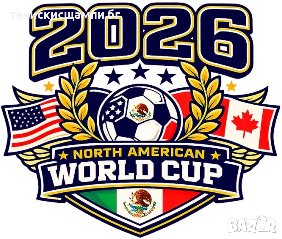 тениска с щампа FIFA 2026