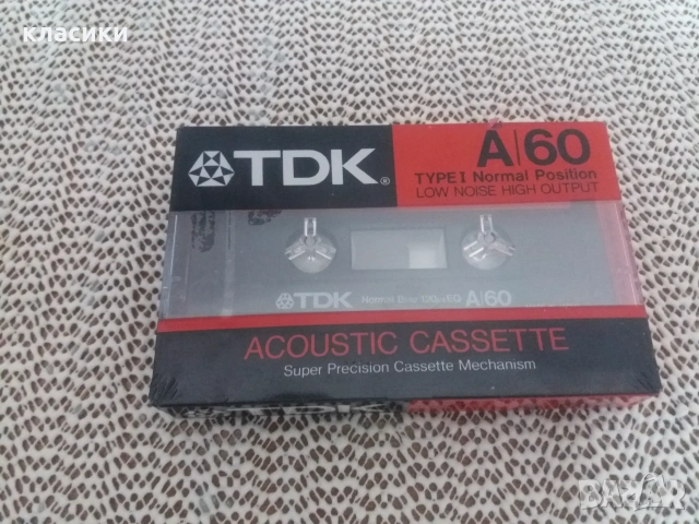 Аудио касетка TDK A60-нова., снимка 4 - Аудио касети - 54967798