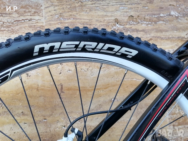 Алуминиев Велосипед Merida*Хидравлични Спирачки*27 скорости *Германия , снимка 6 - Велосипеди - 54020575