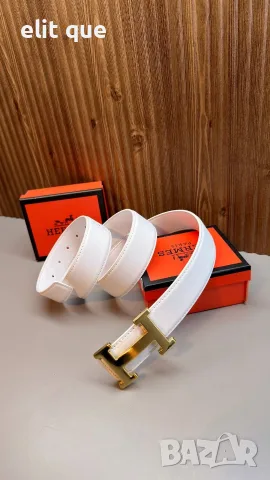 колан от естествена кожа в кутия hermes , снимка 2 - Колани - 55459080