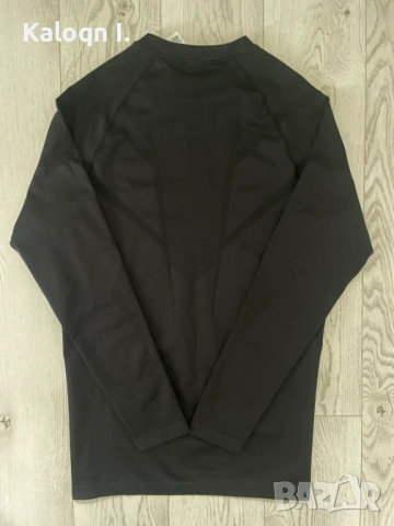 Gymshark Onyx Midnight V5 Long Slevve Размер L/M, снимка 4 - Тениски - 54657426