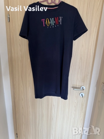 Рокля TOMMY Jeans , снимка 2 - Рокли - 55234217