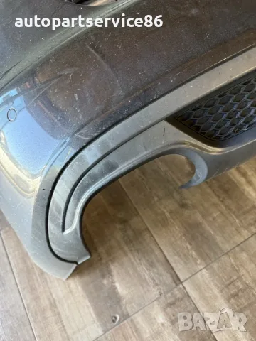 Задна броня черна S line за Audi A4 B8 1.8 TFSI (2008), снимка 2 - Части - 55591821