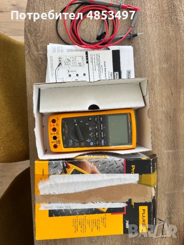 Fluke 789 ProcessMeter – неизползван, пълен комплект, кутия, снимка 13 - Други инструменти - 54862543