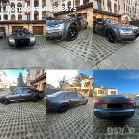 Audi A8 Long Exclusive Full Option, снимка 15 - Автомобили и джипове - 54933807