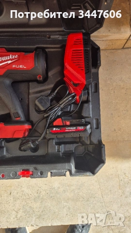 Milwaukee M18 FFUS Такер за скоби, снимка 3 - Други инструменти - 54055734
