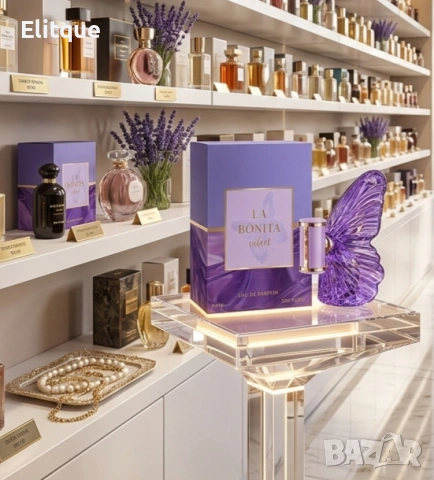 Дамски парфюм LA BONITA Velvet, Eau de Parfum, 90 мл – С нотки на бергамот, круша и ванилия