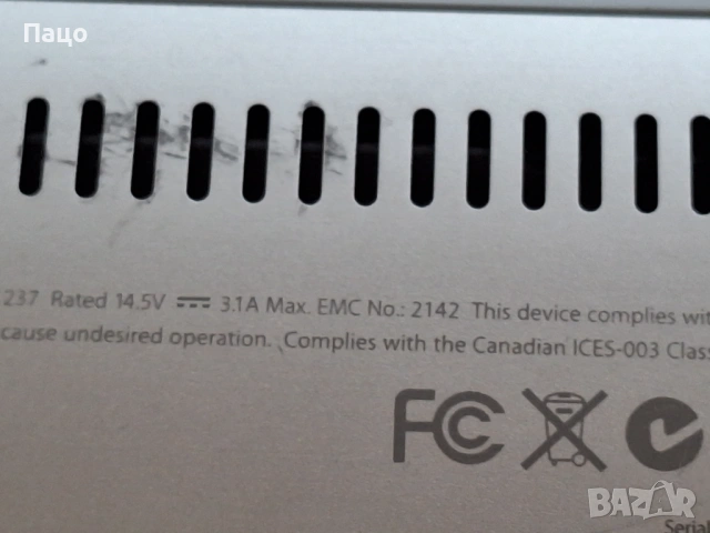 MacBook Air EMC 2142, снимка 2 - Части за лаптопи - 54670031