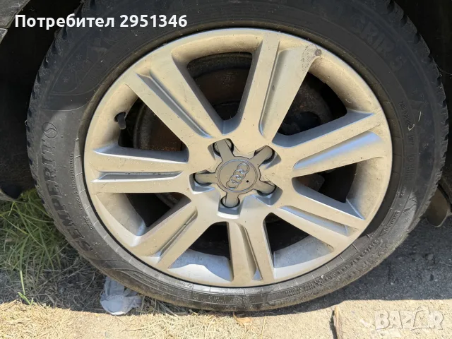 Гуми с джанти Audi 5x112 R17, снимка 3 - Гуми и джанти - 55451977