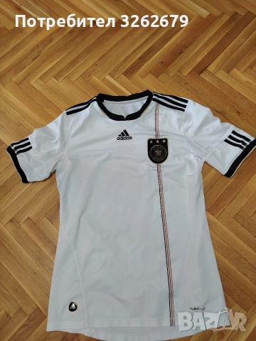 Adidas Германия 2010 оригинална размер М , снимка 2 - Тениски - 55086751