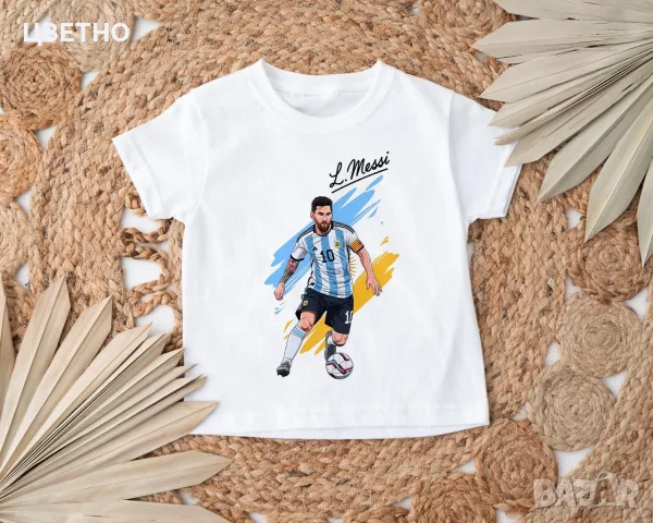 Тениски с Лионел Меси (Lionel Messi) – за истинските фенове!, снимка 2 - Детски тениски и потници - 55453350