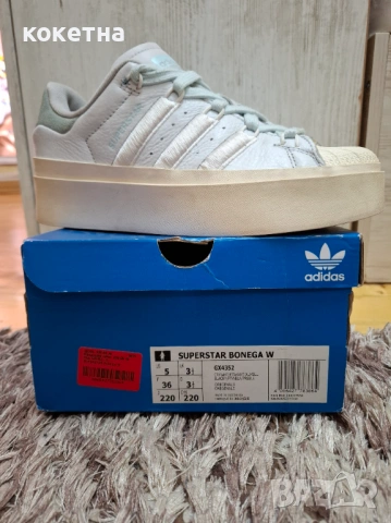 Адидас/adidas superstar bonega w, снимка 8 - Детски маратонки - 54884688