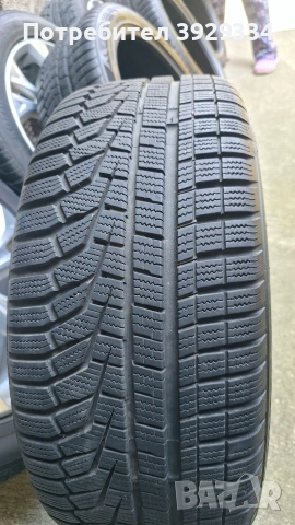 Перфектни гуми Hankook Icept Evo 2 235/45/18 XL зимни, снимка 5 - Гуми и джанти - 55257844
