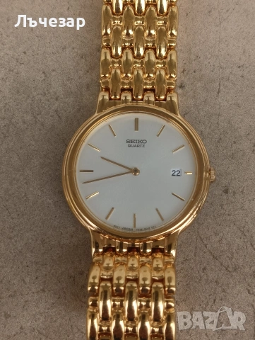 Продавам часовник Seiko quartz , снимка 4 - Мъжки - 54638219