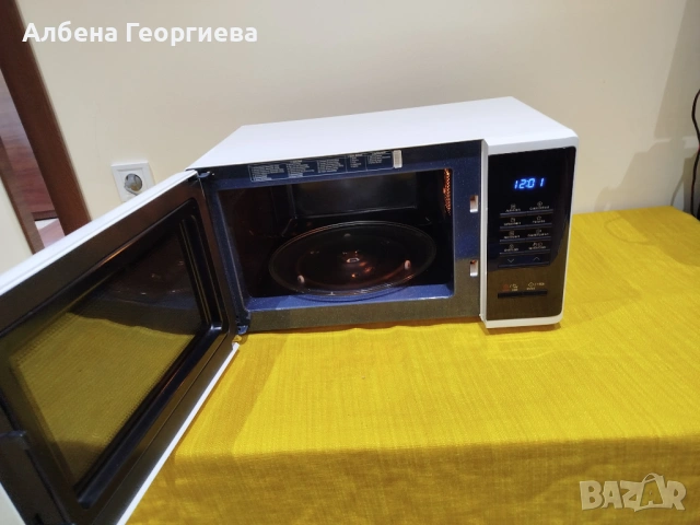 Микровълнова SAMSUNG  MS23K3513AW, снимка 6 - Микровълнови - 54726178