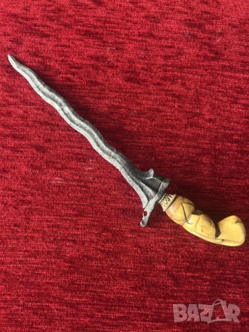 индонезийски кинжал Крис (Keris), снимка 2 - Антикварни и старинни предмети - 55391454