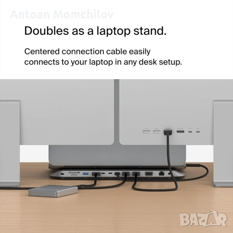 Докинг станция Belkin Connect 11 in 1 USB-C Pro Dock, снимка 3 - Лаптоп аксесоари - 54827745