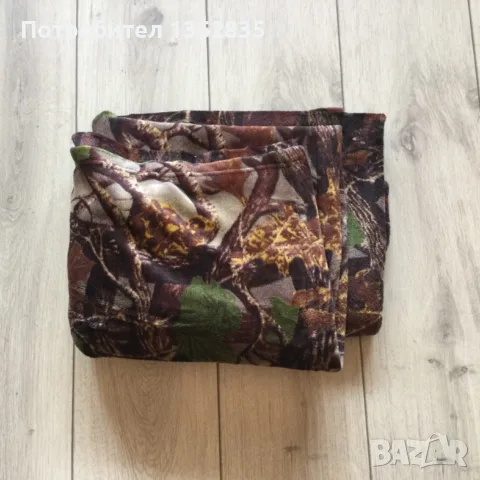 НОВО оригинално ловно поларено 3D камуфлажно одеало завивка на CABELA'S от САЩ, снимка 3 - Екипировка - 55425458