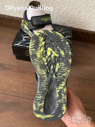 Нови светещи Skechers сандали за момче , снимка 4 - Детски сандали и чехли - 55031171