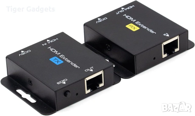 HDMI Extender EX701 по LAN кабел Cat5e/Cat6 – 1080P@60Hz, TX + RX комплект