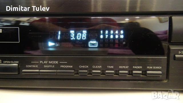 SONY compact disc player CDP-391, снимка 11 - Декове - 54560978