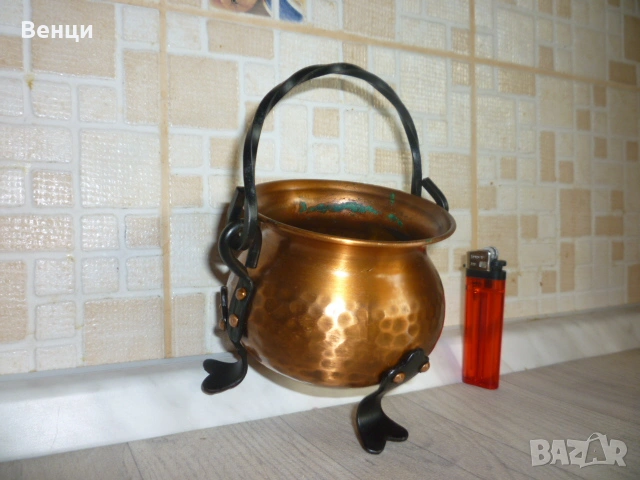 Медно Менче Котле, снимка 9 - Антикварни и старинни предмети - 55100934