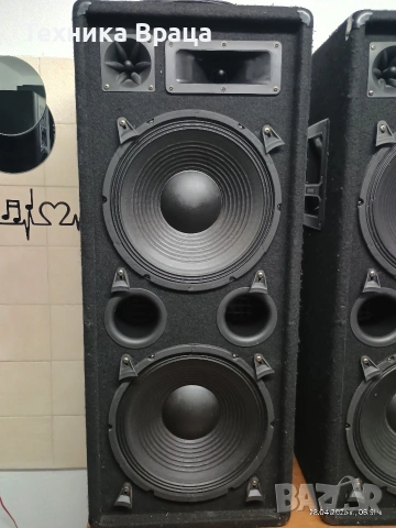 OMNITRONIC DX-2222. 12 инчови баси. Перфектни! Много сила и бас!, снимка 3 - Тонколони - 54390608