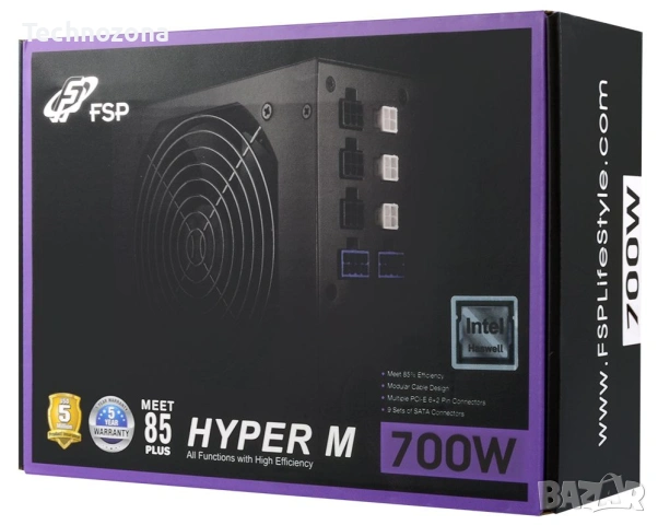Компютърно захранване Захранващ блок Fortron Hyper M, 700W 70290