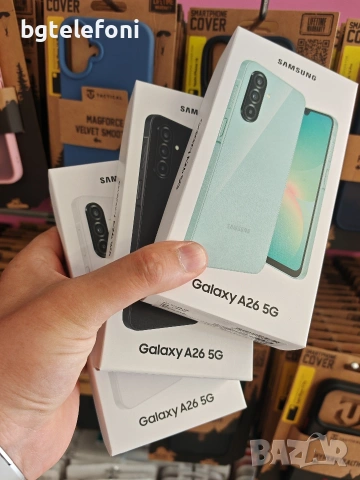 Samsung Galaxy A26 5G 6/128 , чисто нови , запечатани , две години гаранция