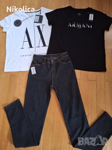 Дамски дънки Armani, размер 28, НОВИ!Оригинални!, снимка 5 - Дънки - 54877850